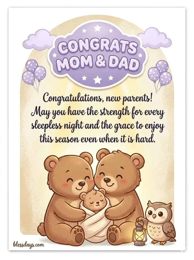 Blessings for the Parents of a New Baby