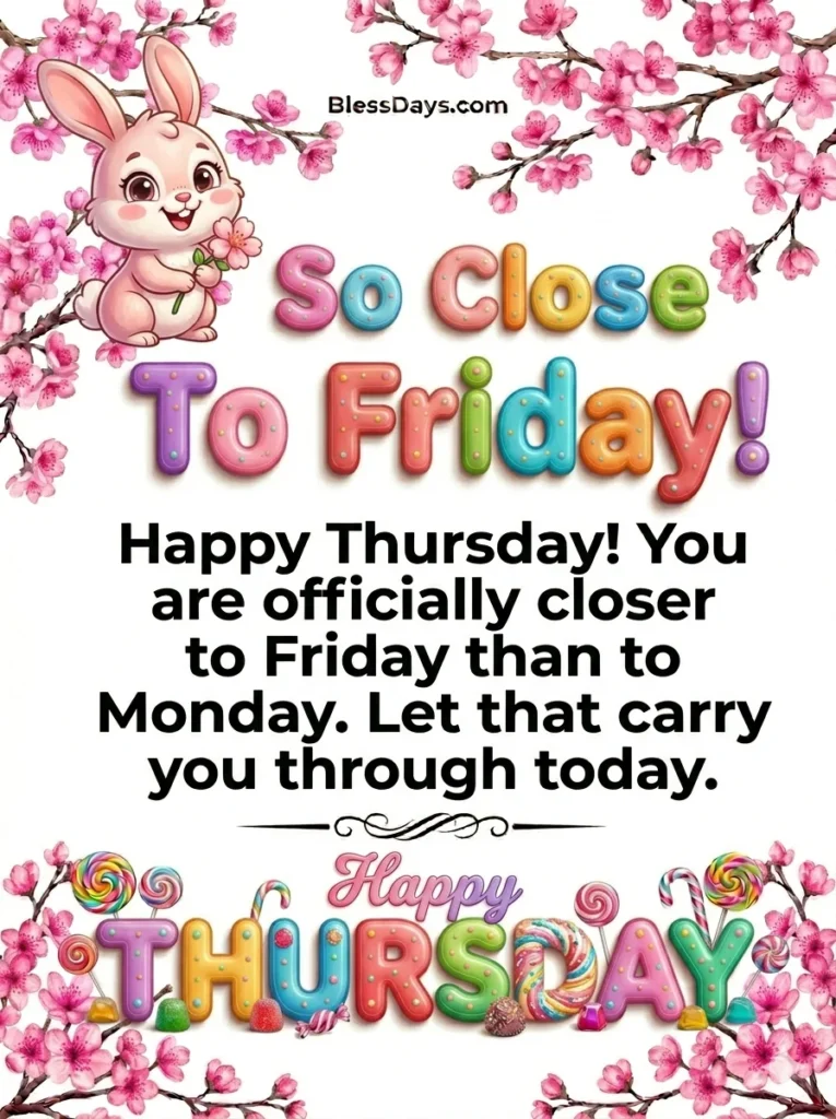 Cute and Sweet Thursday Morning Blessings