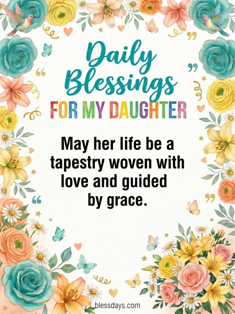 Daily Blessings for My Daughter