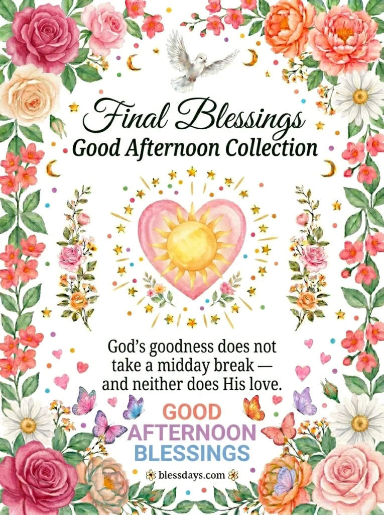  Good Afternoon Blessings 
