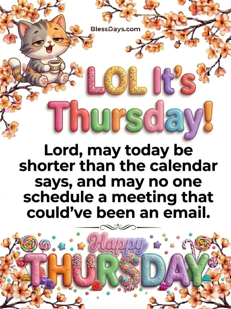 Funny Thursday Morning Blessings
