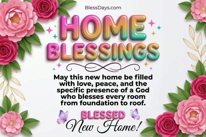 100+ Blessings for a New Home — Prayers, Wishes and Housewarming Messages