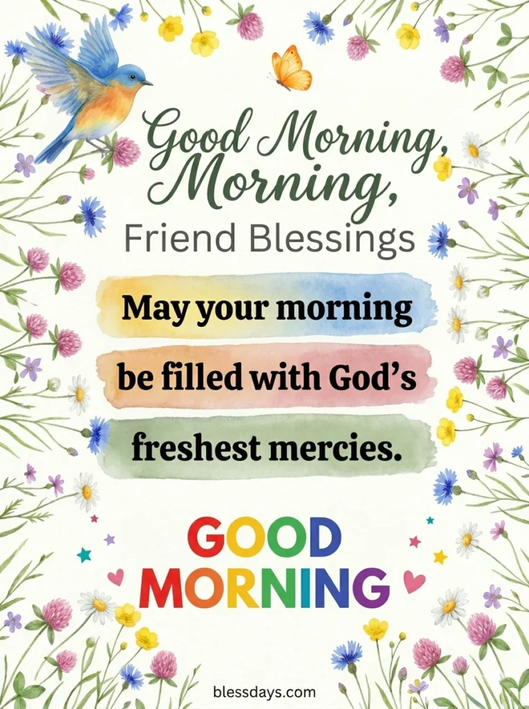 Good Morning Blessings for a Friend