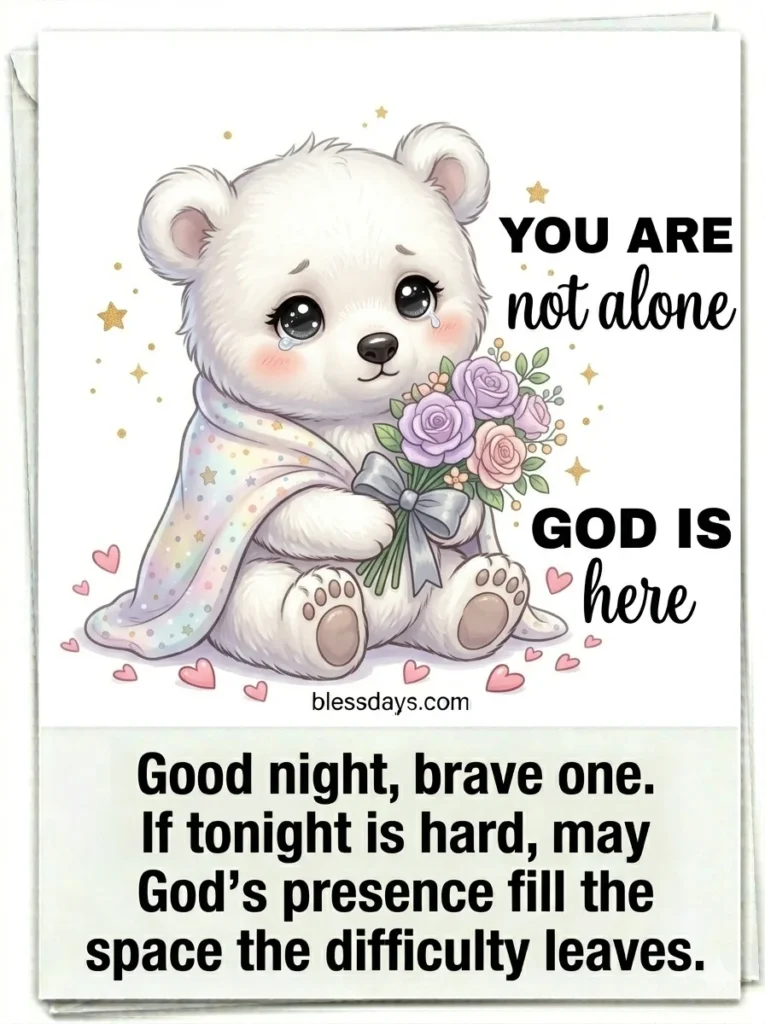 Good Night Blessings for Someone Going Through a Hard Time