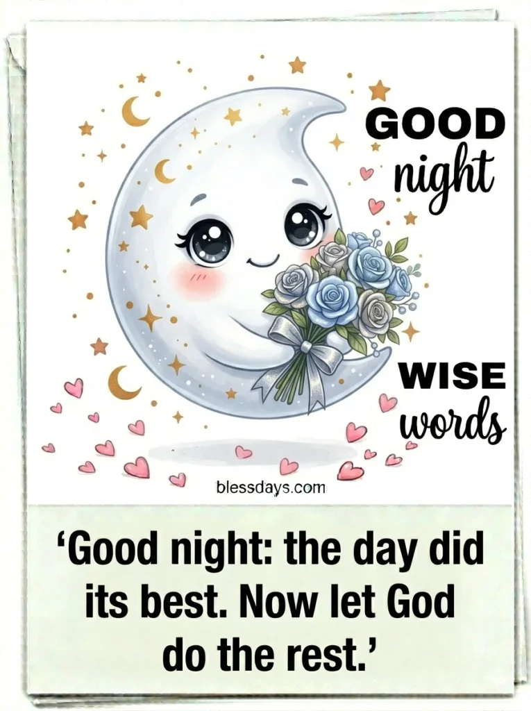 Goodnight Blessings Quotes — Short and Powerful