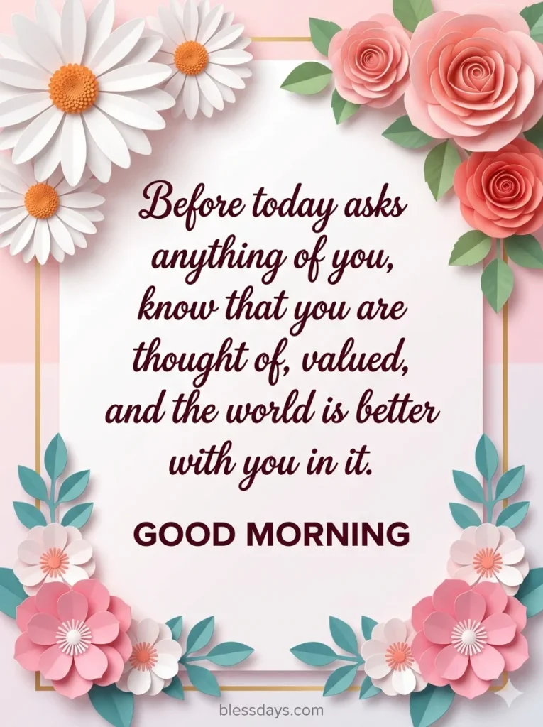 Heartfelt Good Morning Blessings for a Friend