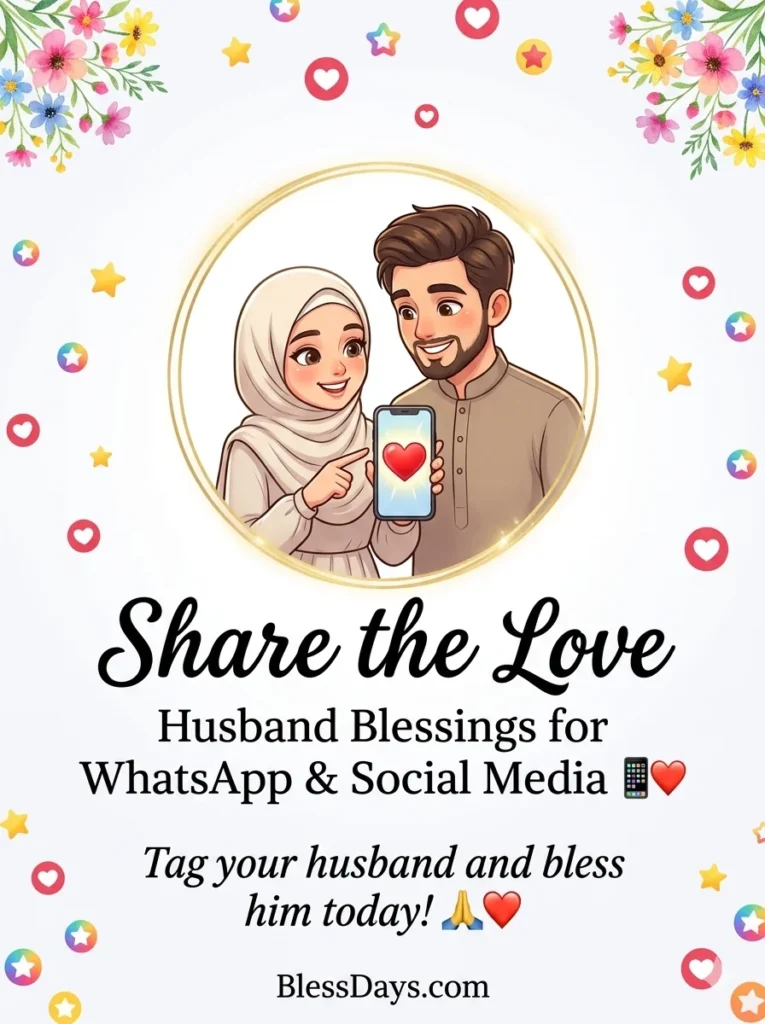 Husband Blessings for Social Media and WhatsApp