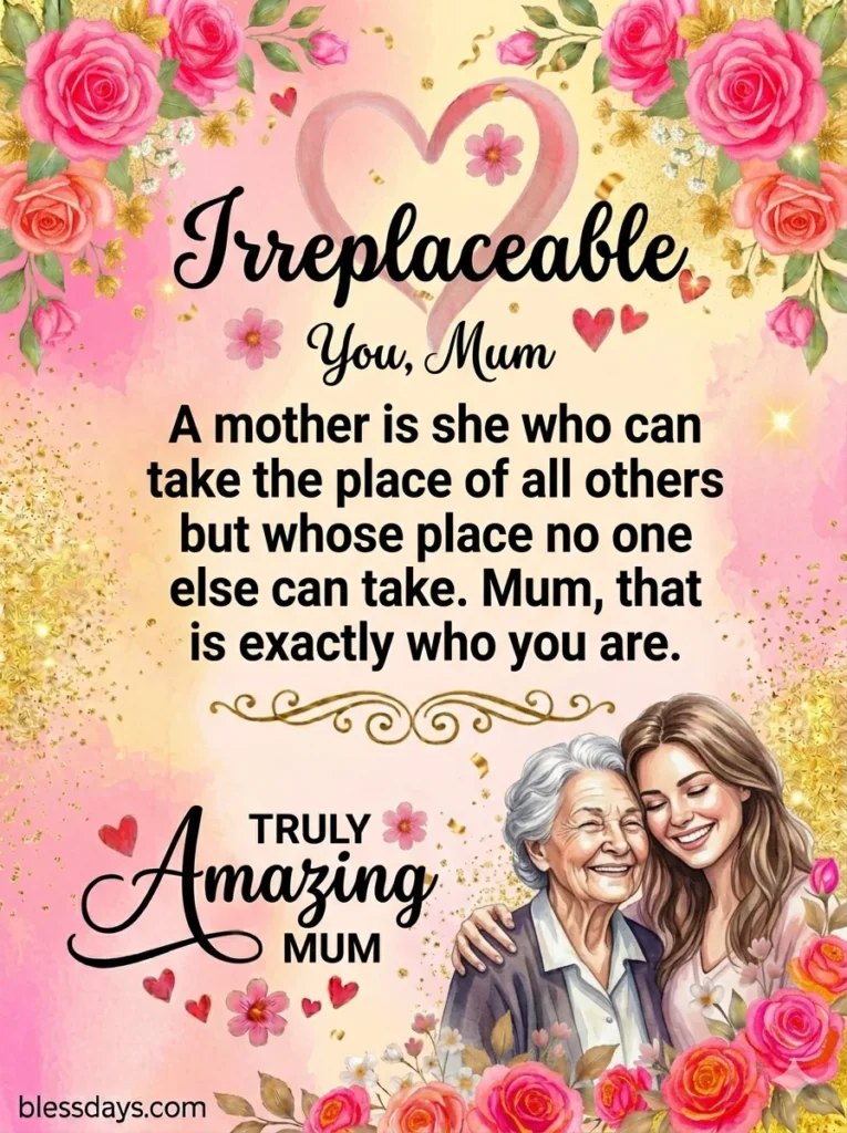 Inspirational Blessings and Quotes for My Mother
