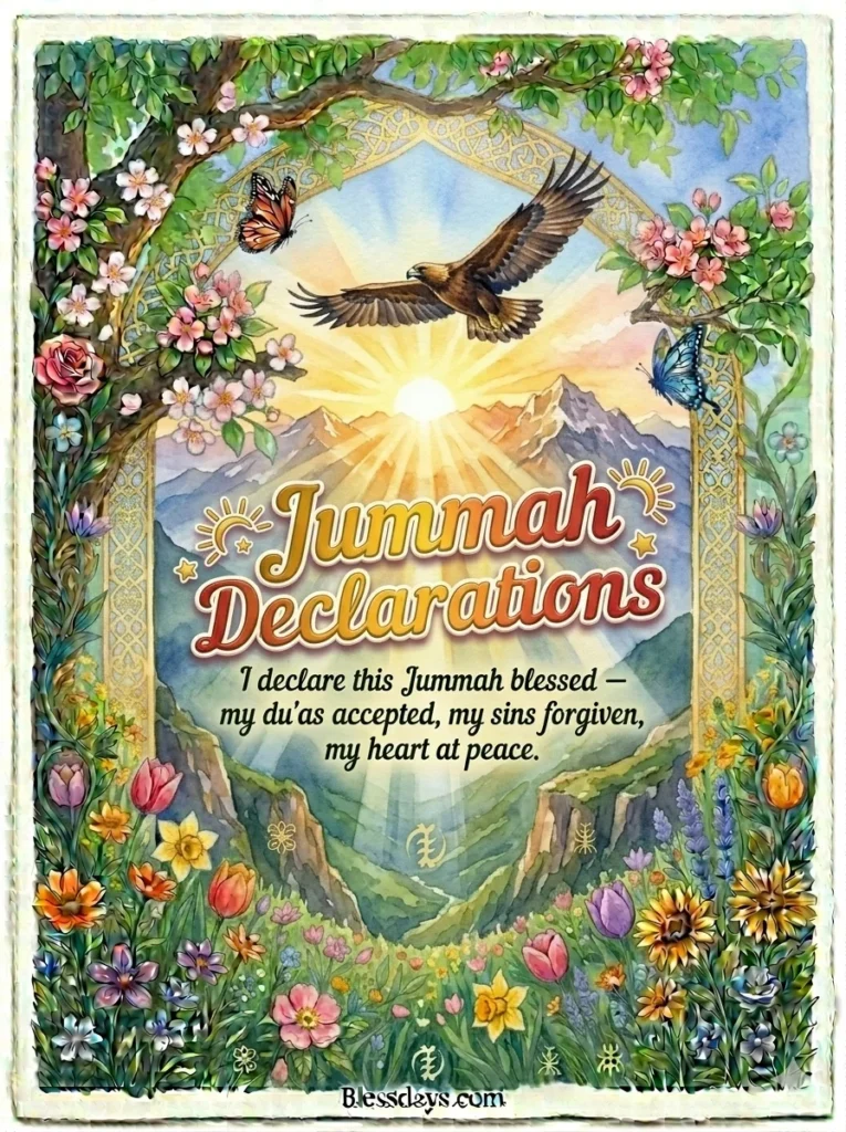 Powerful Jummah Declarations