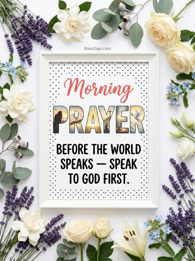 Powerful Morning Scripture Prayers
