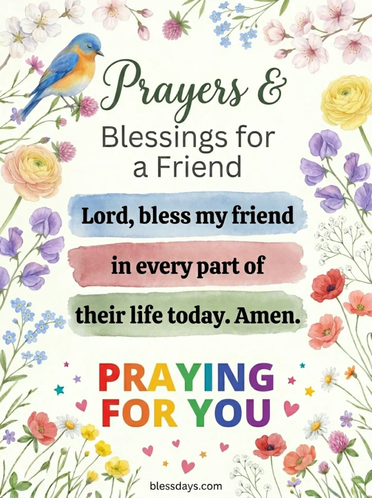 Prayers and Blessings for a Friend