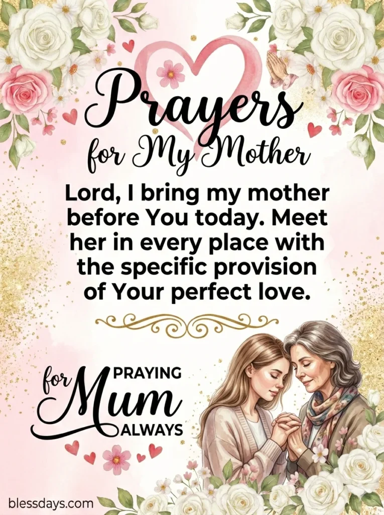 Prayers for My Mother