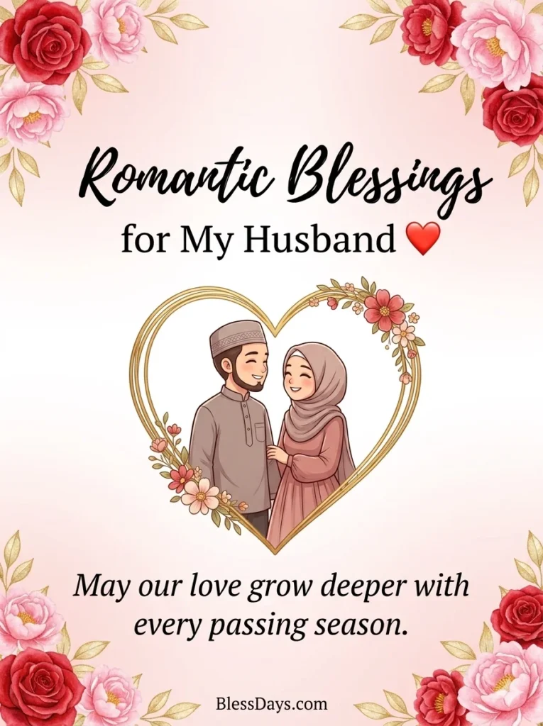Romantic Blessings for My Husband