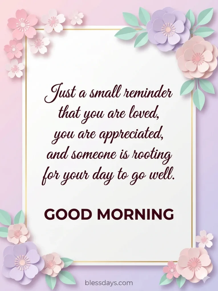 Sweet and Cute Good Morning Blessings for a Friend