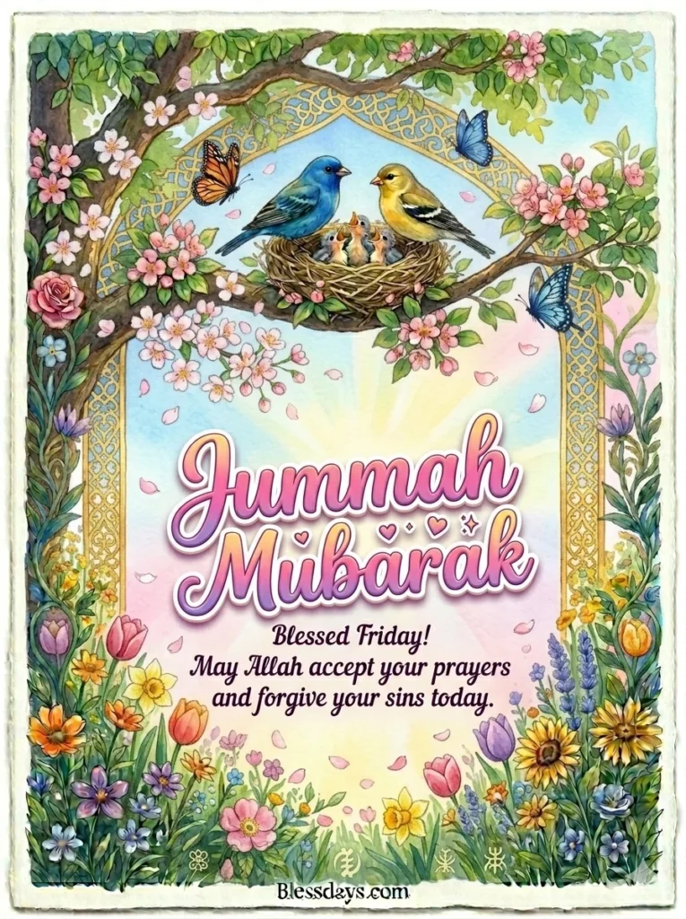 Sweet and Short Jummah Mubarak Messages