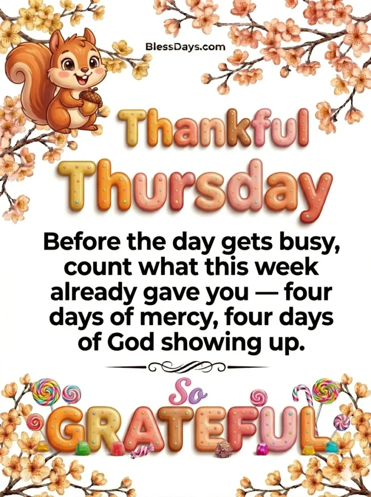 Thankful Thursday Blessings