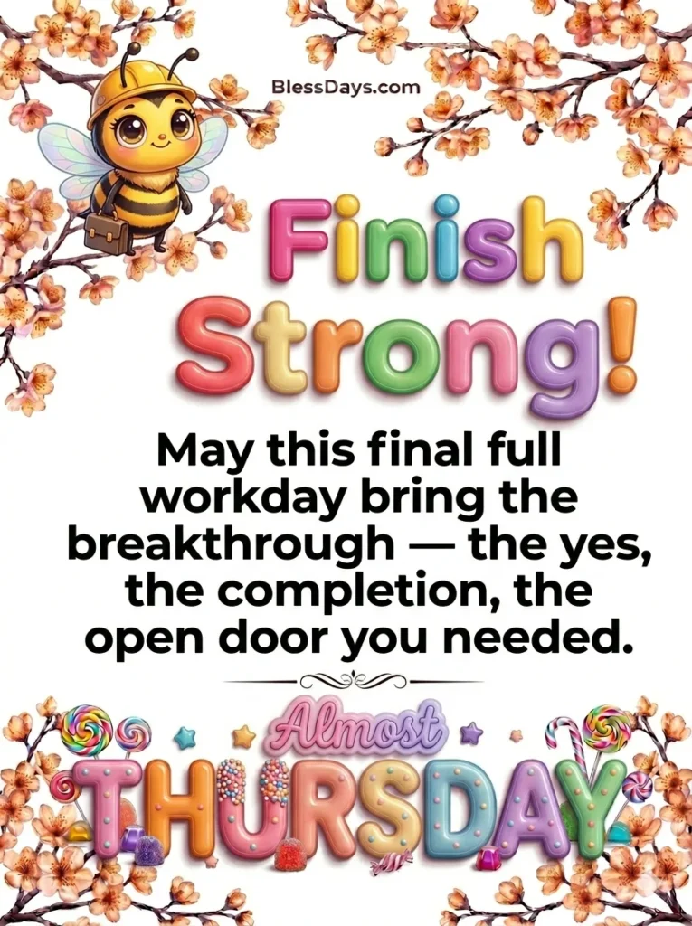 Thursday Blessings for Work and Career