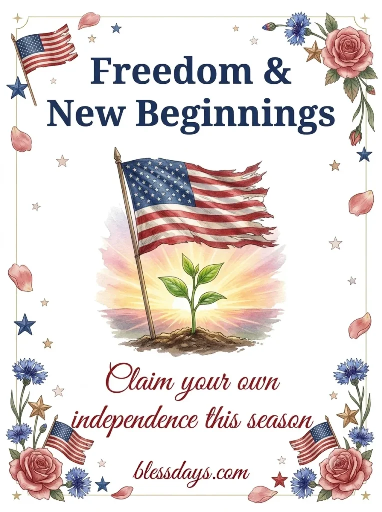 4th of July Wishes for New Beginnings and Reflection