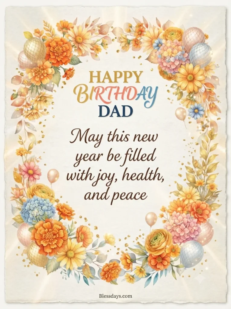 Birthday Blessings for Father