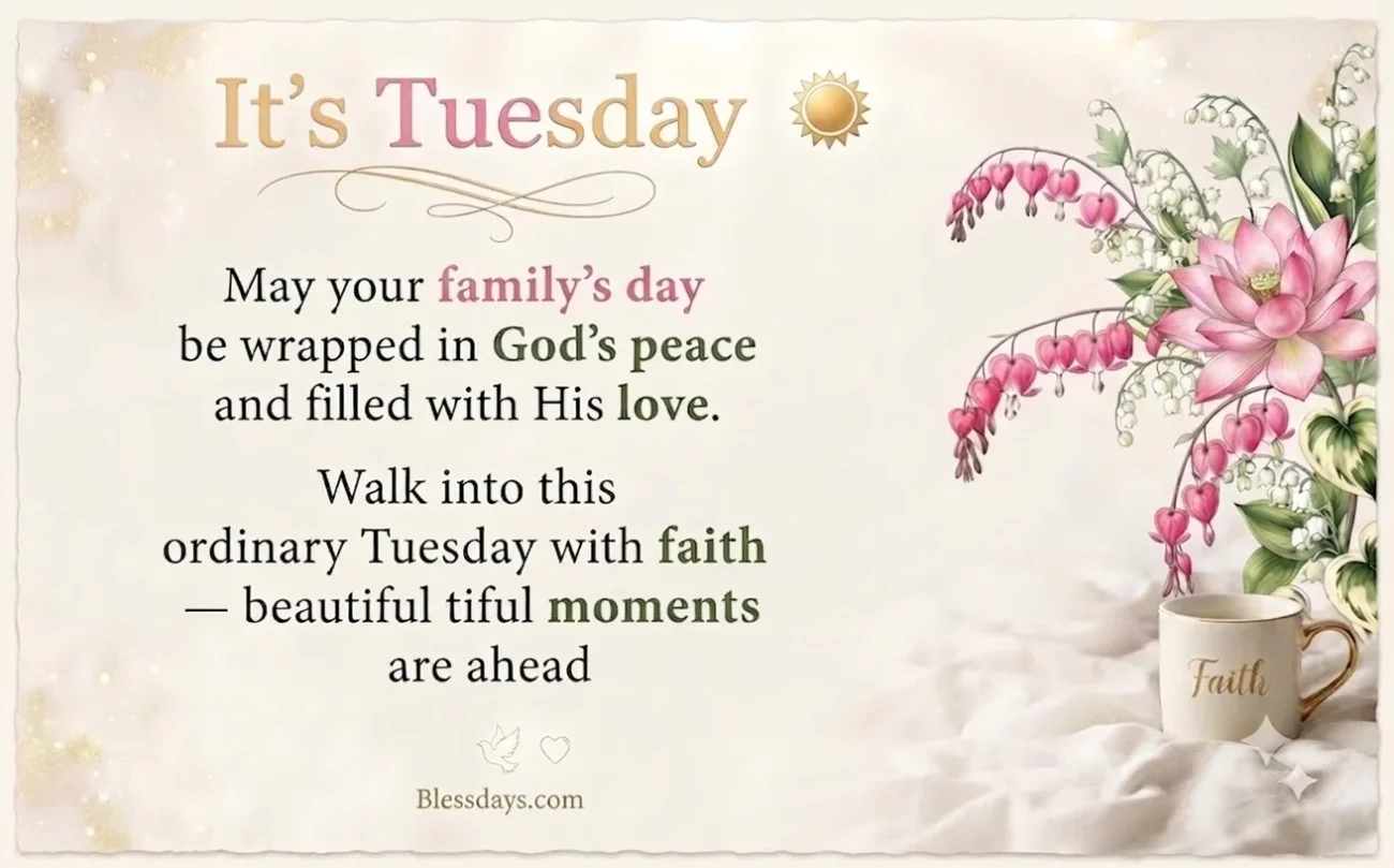 Tuesday Blessings for My Family