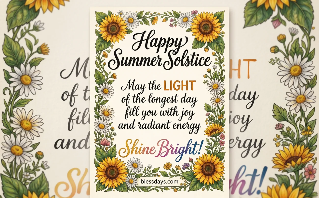 Summer Solstice Blessings