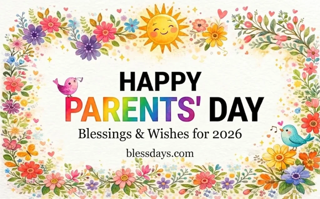 Parents Day Blessings