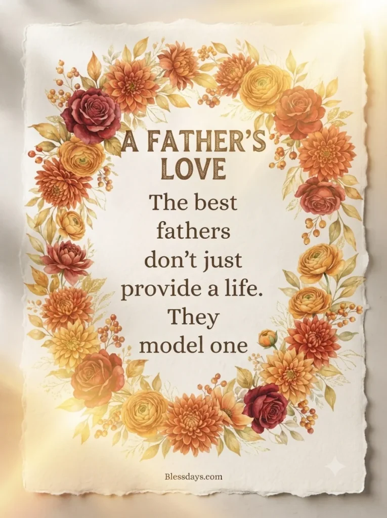 Inspirational Quotes and Blessings for Dad