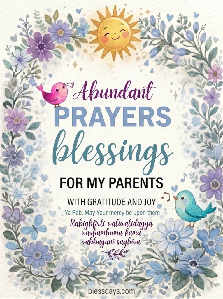 Parents Day Prayers and Blessings