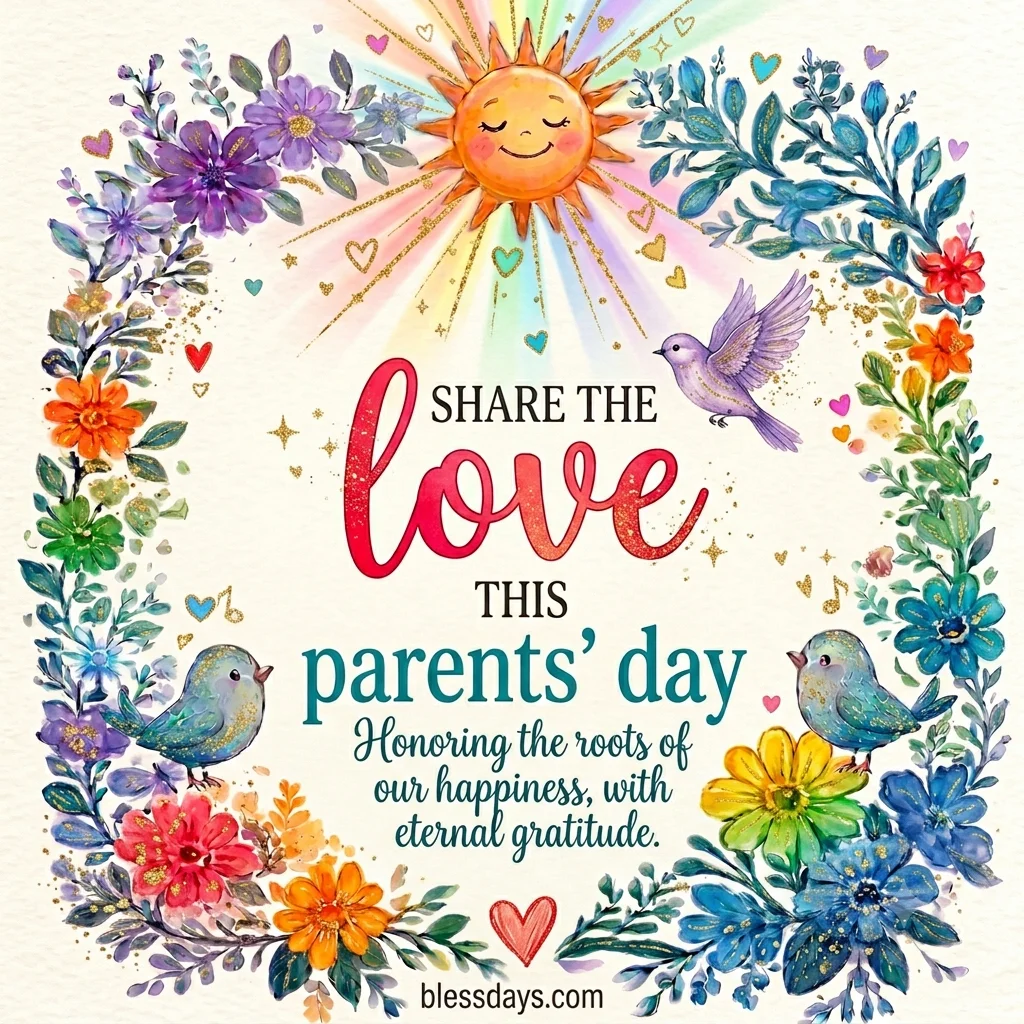 Parents Day Wishes for Social Media