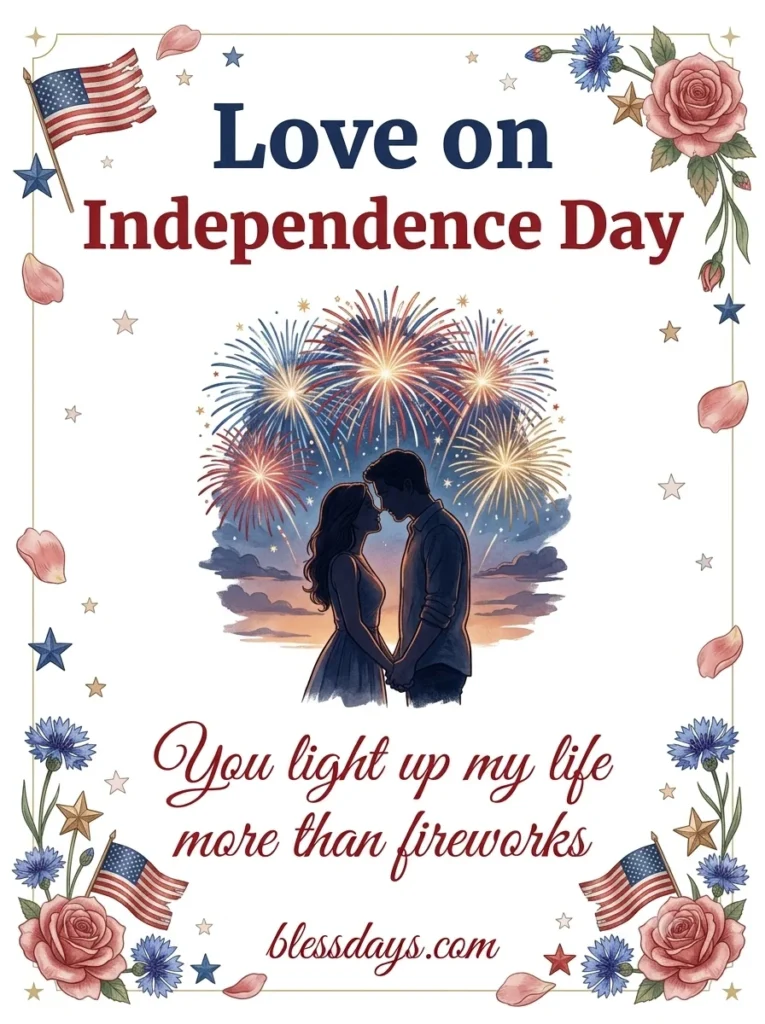 Romantic 4th of July Blessings