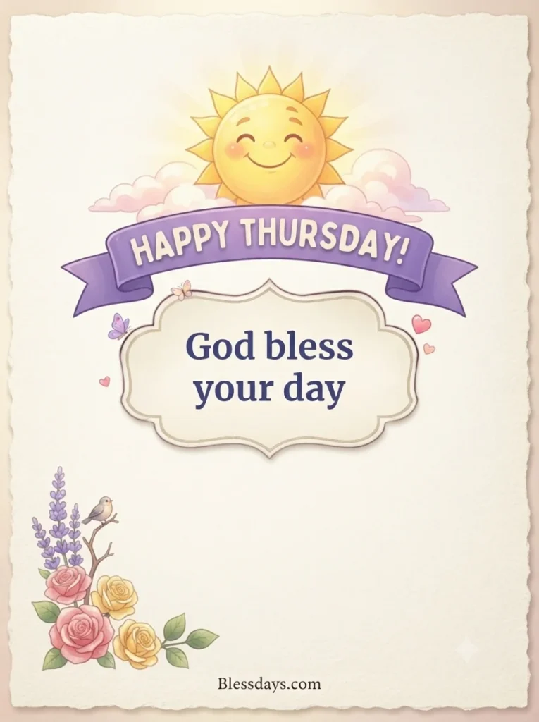 Short Thursday Blessings