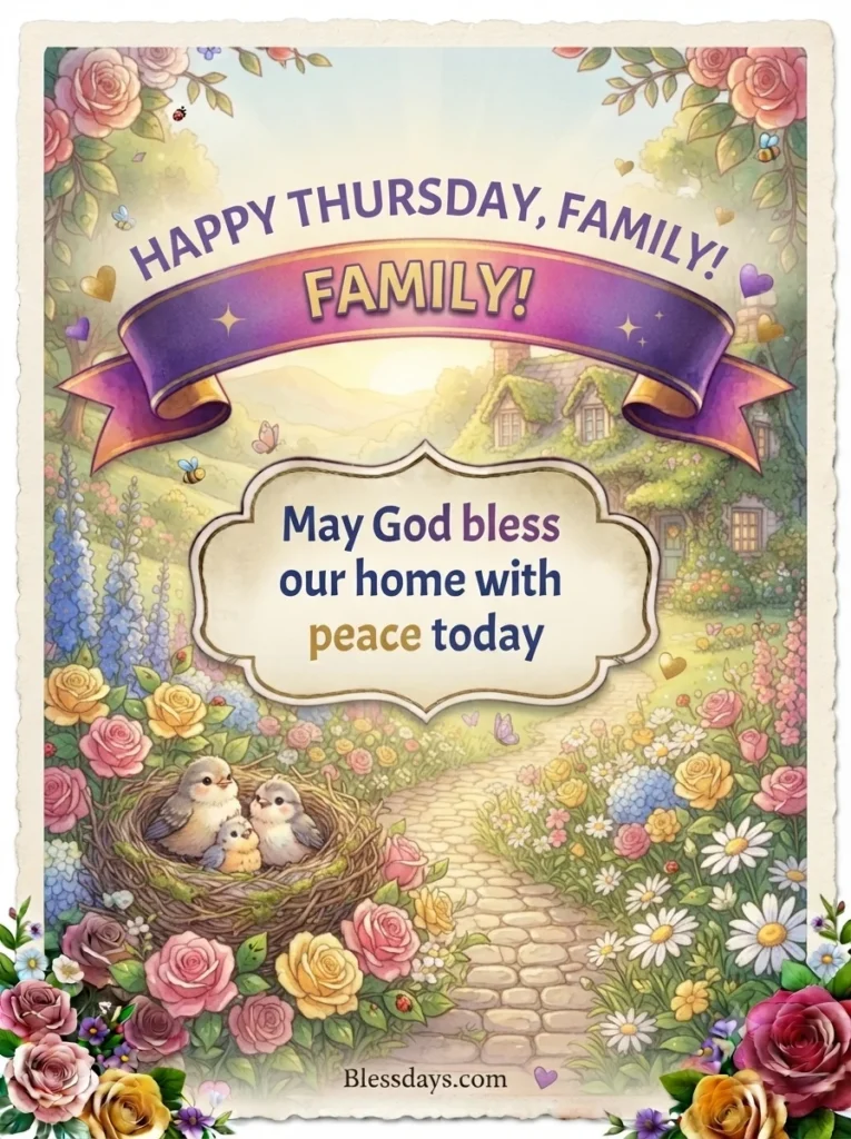 Thursday Blessings for Family