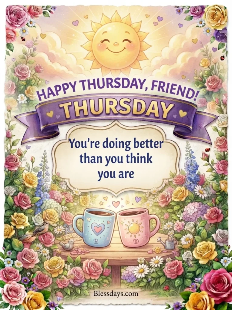 Thursday Blessings for Friends