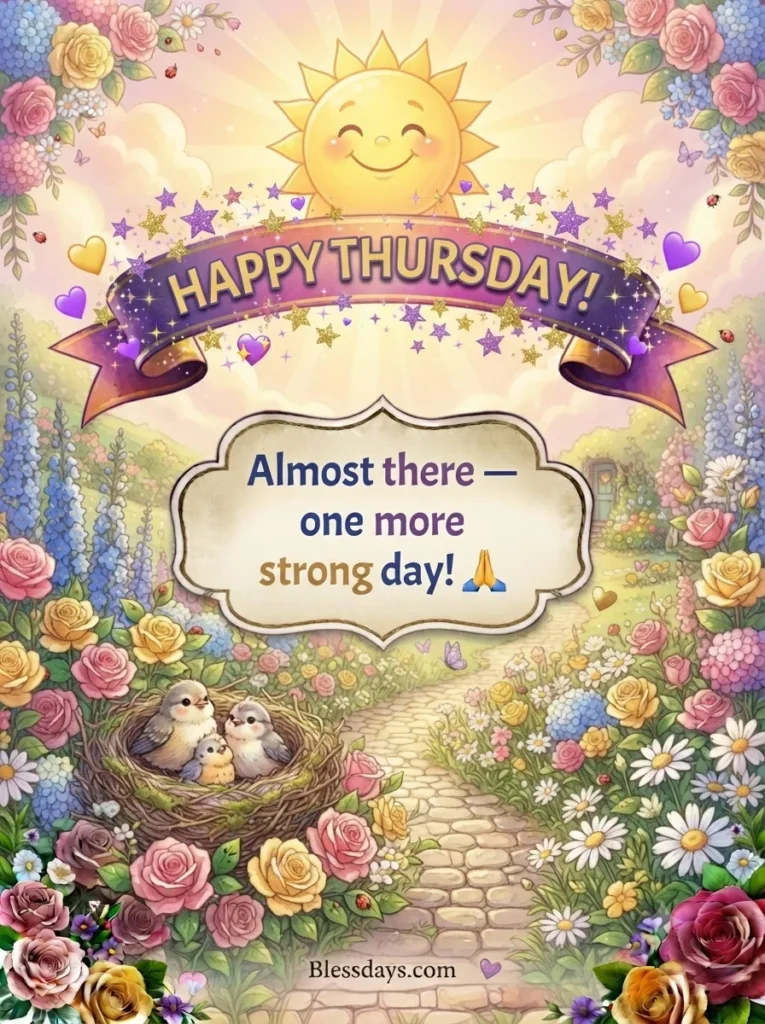 Thursday Blessings for Social Media and WhatsApp