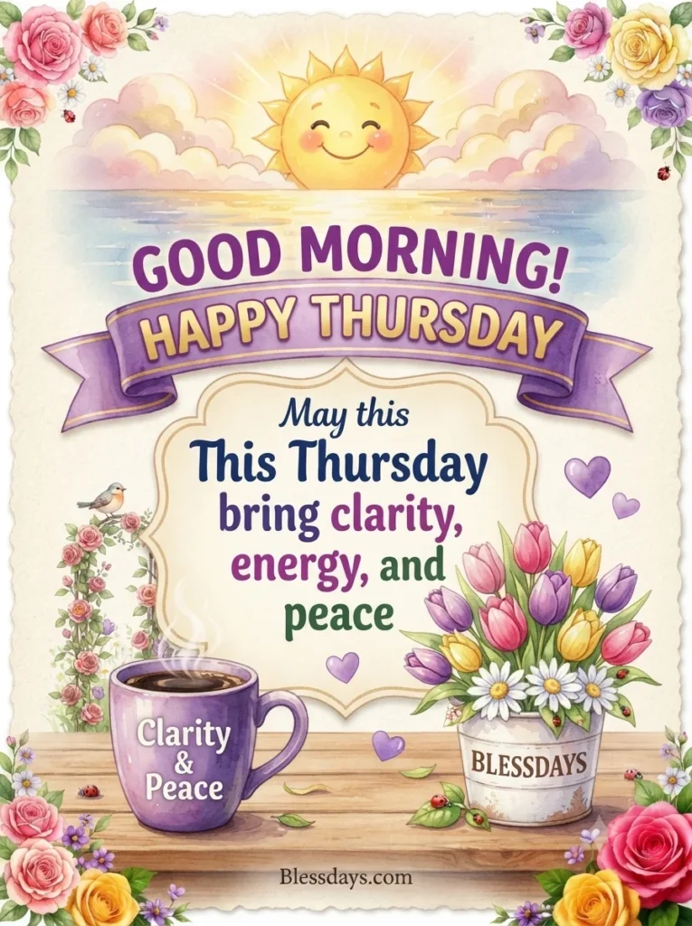 Thursday Morning Blessings