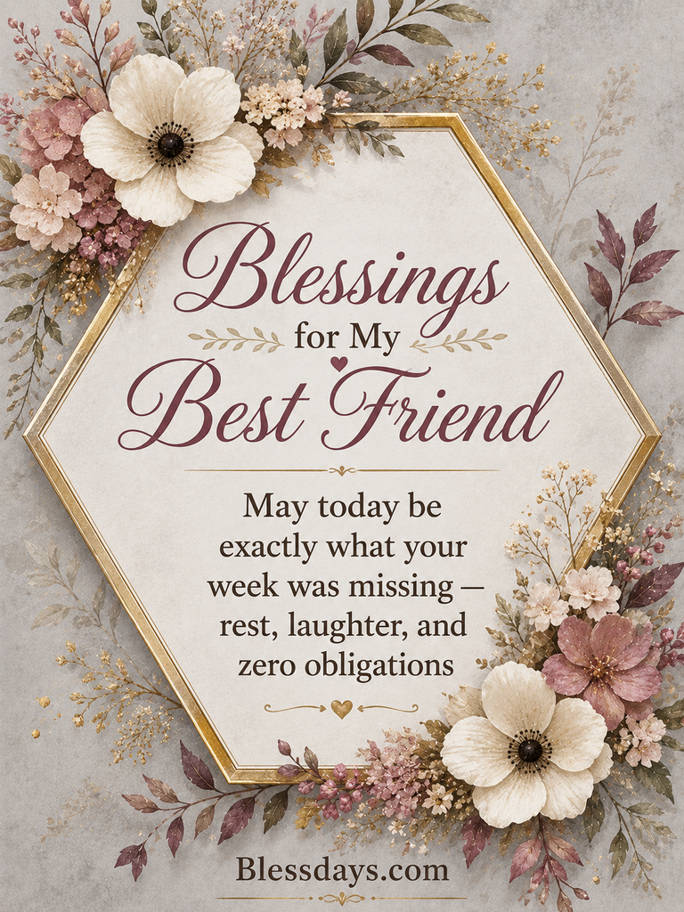 100+ saturday blessings for my best friend — complete collection