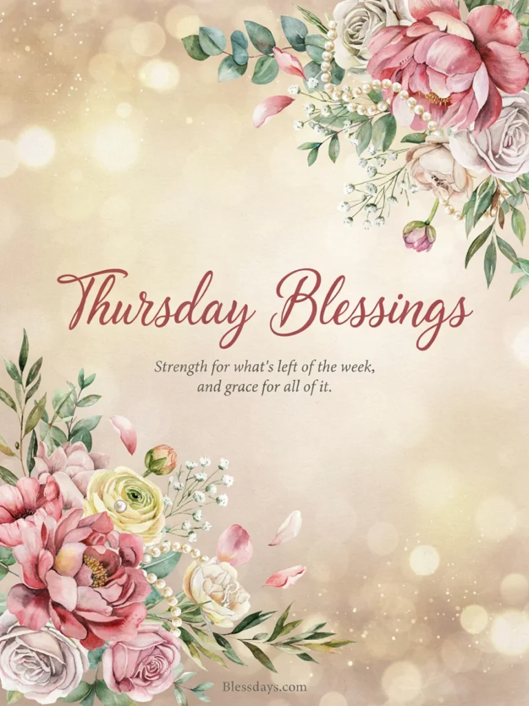 3. happy thursday blessings