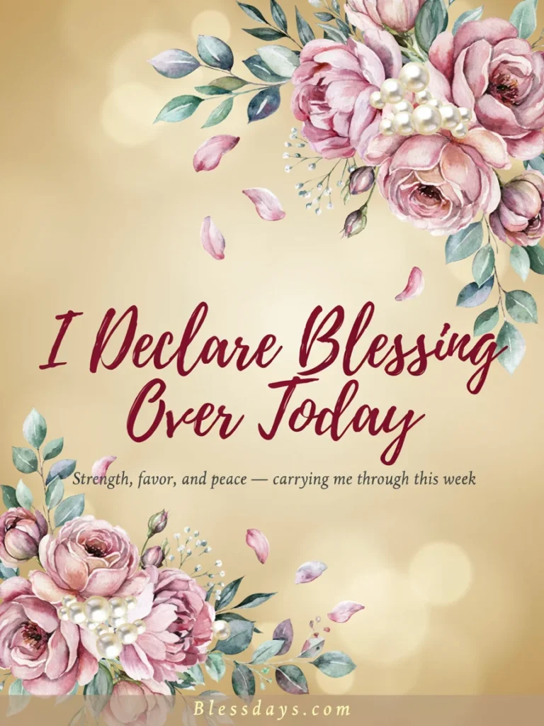 9. happy thursday declarations and closing blessings