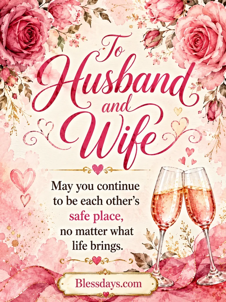 anniversary blessings for husband and wife