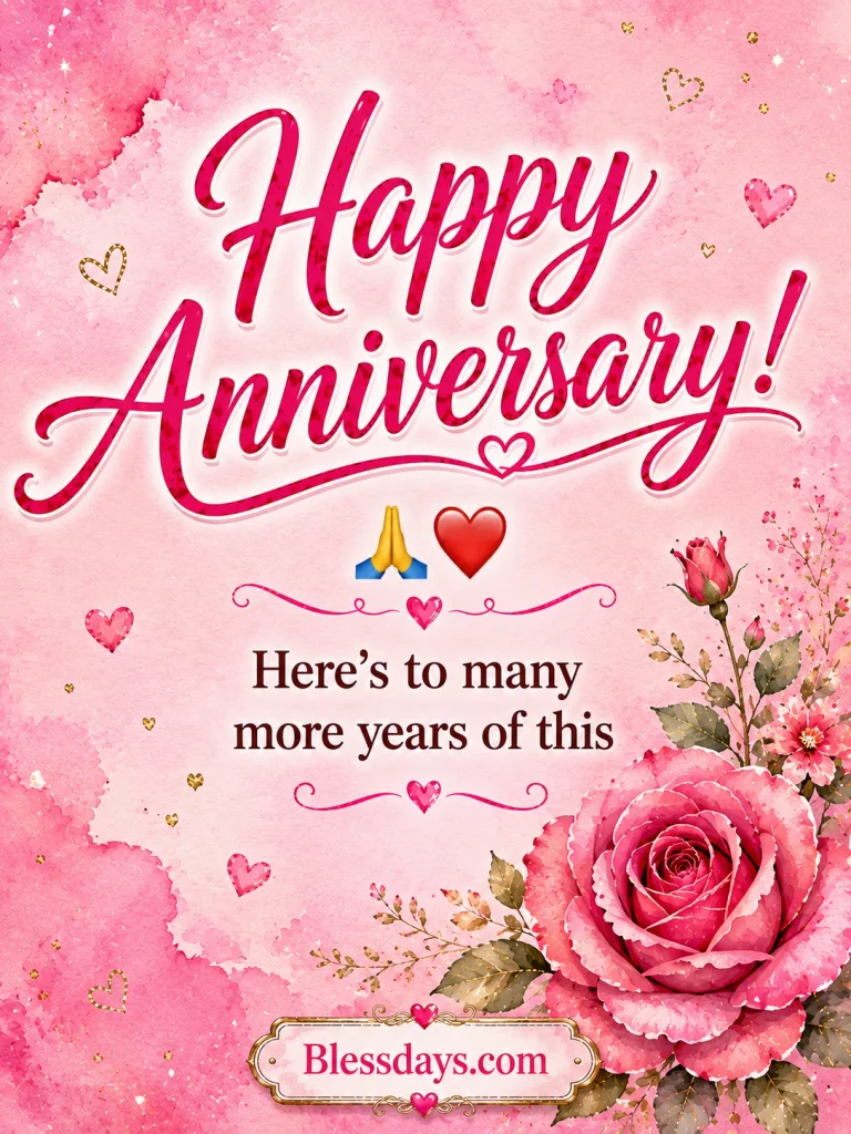 anniversary blessings for social media and whatsapp