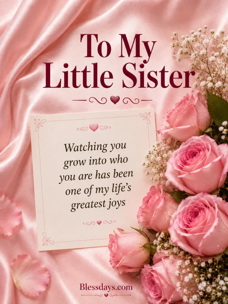 birthday blessings for my younger sister