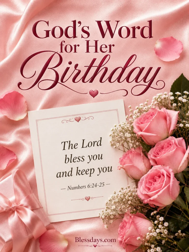 birthday blessings with bible verses for my sister