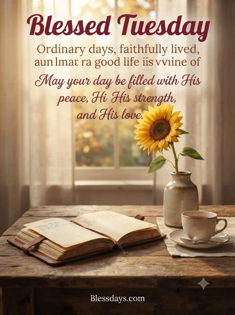 Blessed Tuesday Quotes
