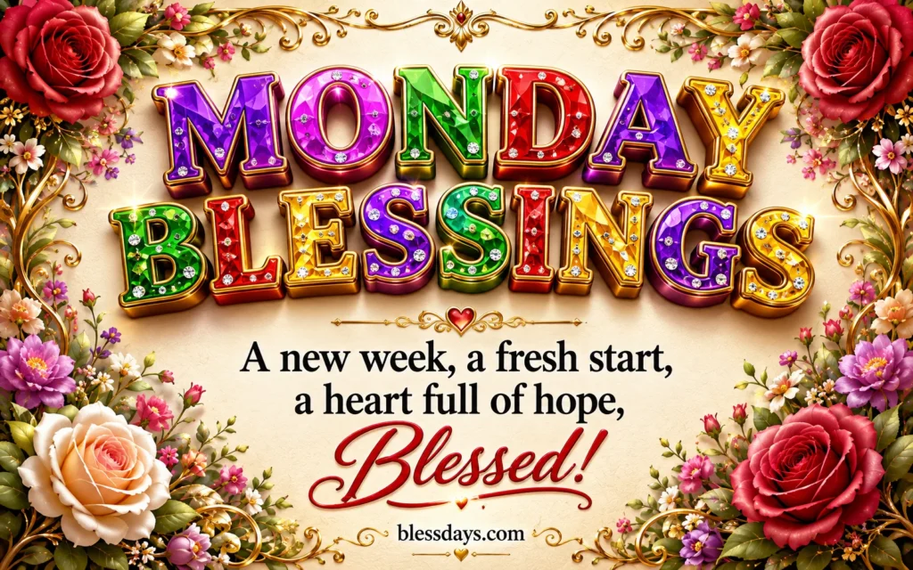 Happy Monday Blessings