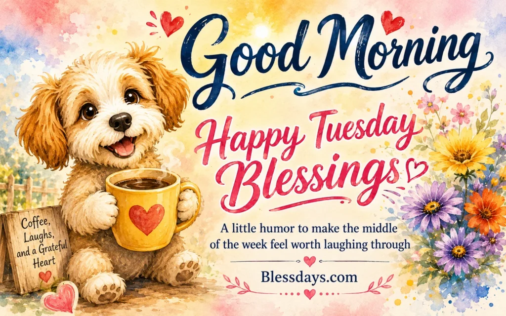 Funny Happy Tuesday Blessings