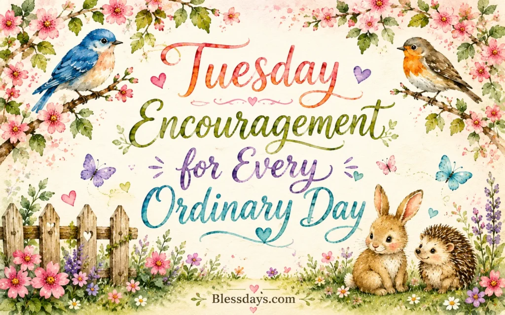 Tuesday Encouragement