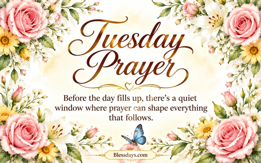 tuesday prayers