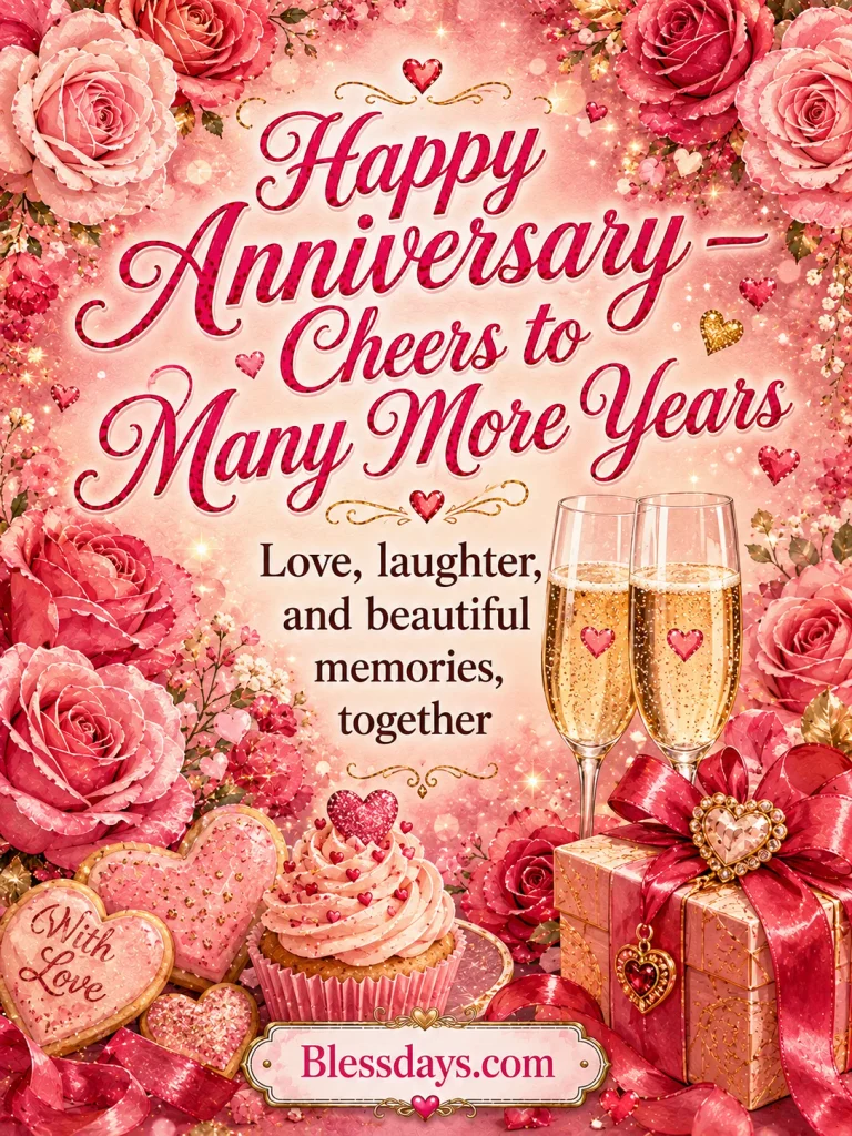 closing happy anniversary blessings