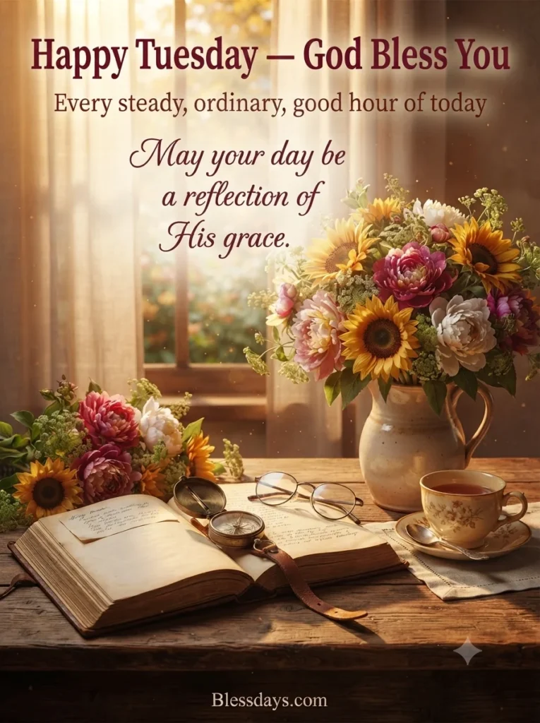 Closing Happy Tuesday Blessings