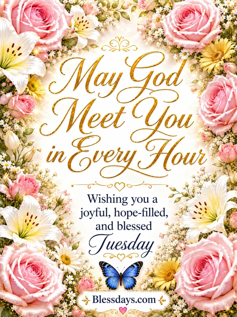 closing tuesday prayer